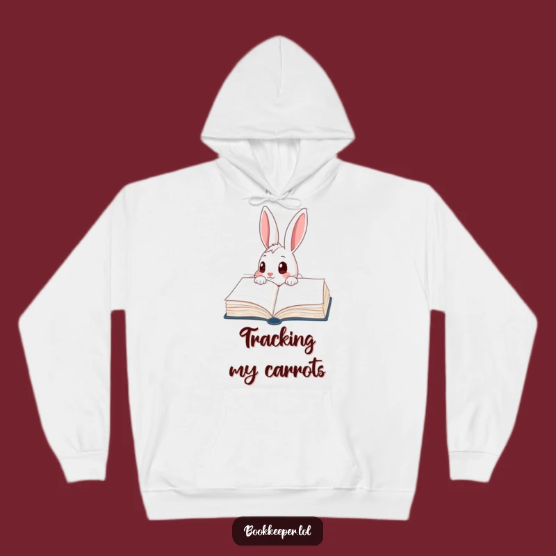Cozy Funny Rabbit Ledger Hoodie: Warm Curiosity, Perfect Funny Gift